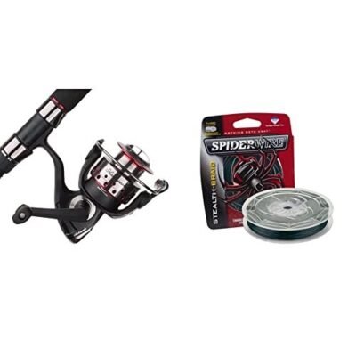 Ugly Stik 7' GX2 Spinning Fishing Rod and Reel Spinning Combo