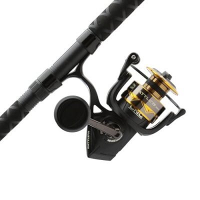 PENN 8' Battle IV Spinning Fishing Rod and Reel Combo Kit 5000 Reel